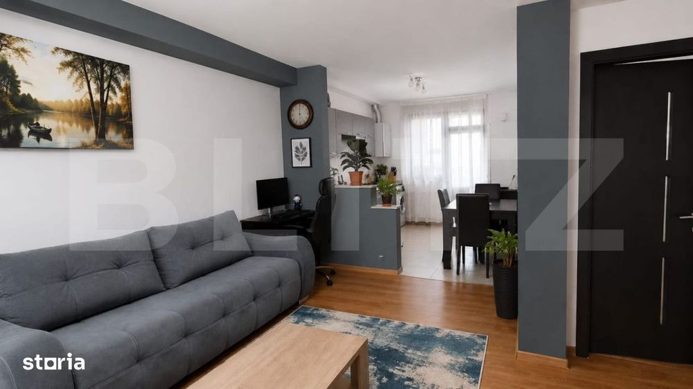 Apartament semidecomandat cu 2 camere, parcare inclusa, zona Terra — fotografia 1