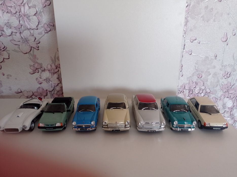 Модели СССР в масштабе 1/43.