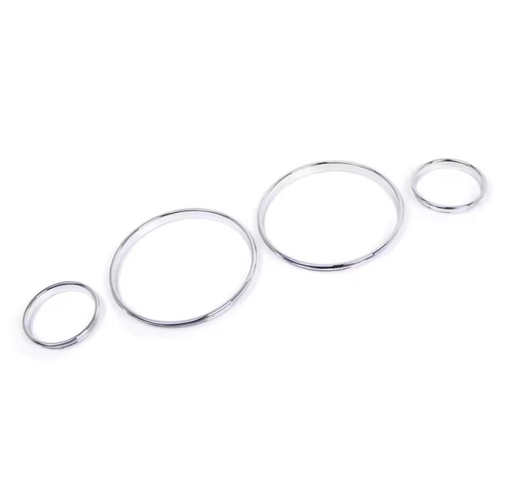 Нови Хромирани Рингове за табло / километраж BMW е38 е39 E46, X5 е53