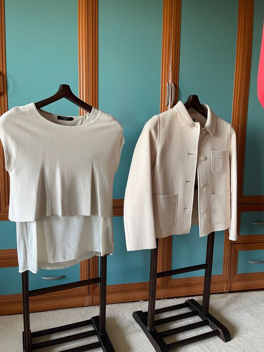 Запазен!Max Mara, Оригинал,чисто нов сет в 3 части