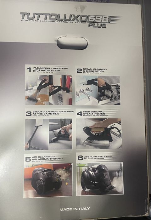 Пылесос Zepter TUTTOLUXO 6 SB PLUS