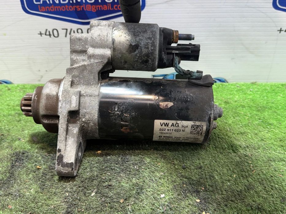 ELECTROMOTOR SKODA FABIA AMBIENTE II FAB 1.6 DIESEL 2012 COD OEM 02Z911023N / 0001123028 / HATCHBACK 2007-2014