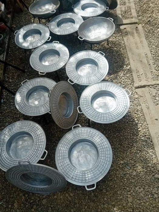 Disc gratar din aluminiu 50cm pentru gatit in aer liber