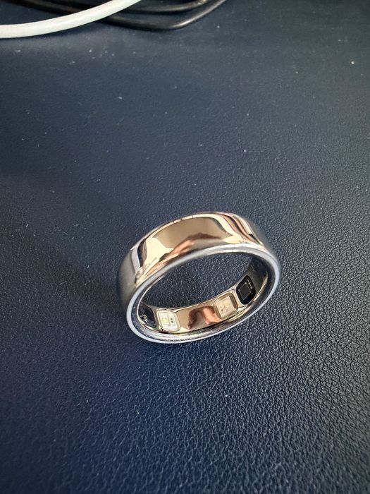 Oura Ring 5 (Inel Oura), dimensiune 8, silver