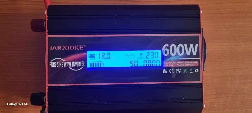 Invertor 12V-600/1200 W