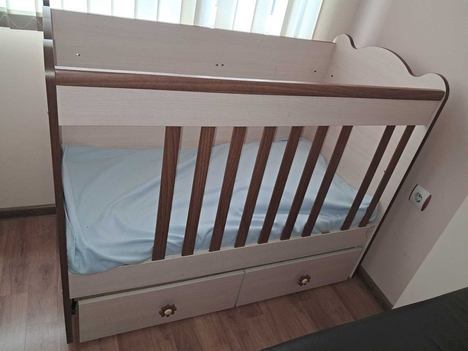 бебешка кошара 120/60 с матрак