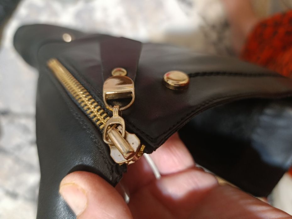 Сапоги зимние длинные