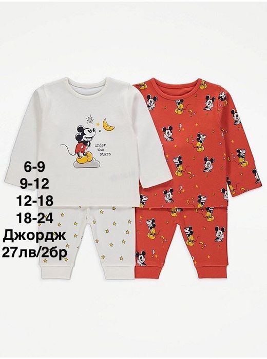 Пижами от 3-6мес до 6г/обновена24.01.25/