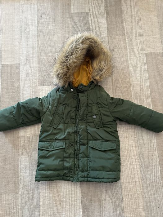 Детско яке зимно с пух 98 размер