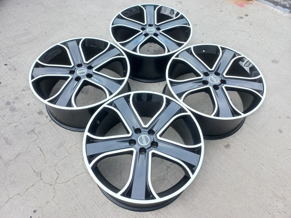 22"Range Rover Vogue-Sport Autobiografi 9.5j et45 72.6 Bmw X5 X6 Black