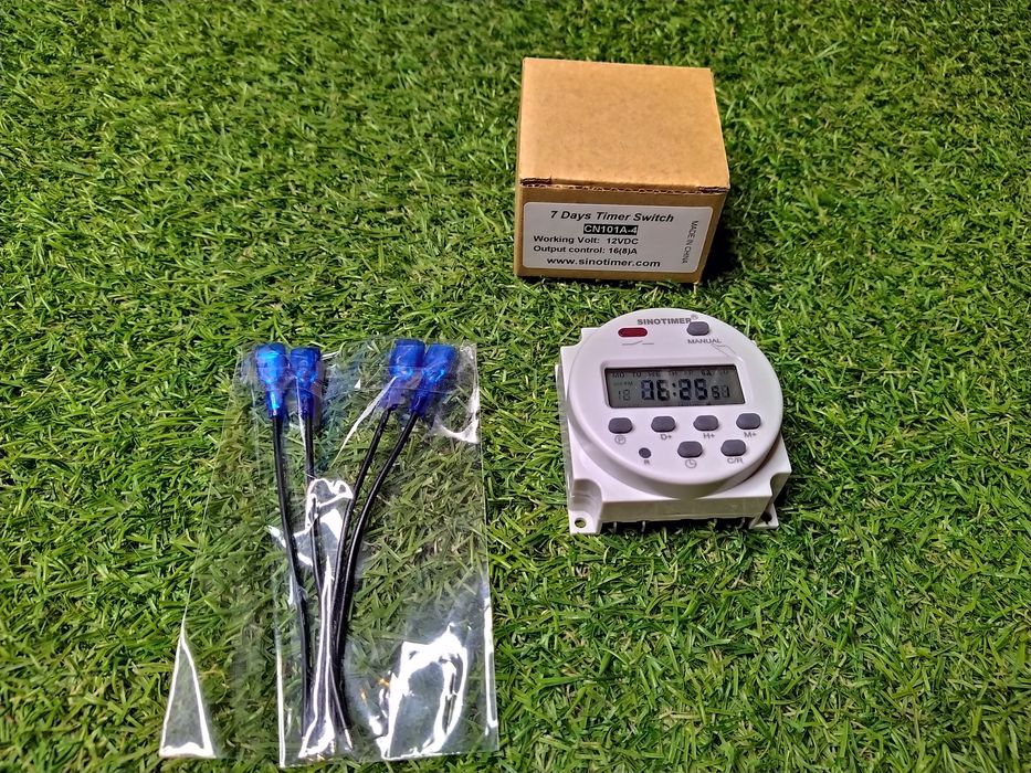 Temporizator Digital  S 7 Programator Săptămânal cu Releu de Timp, 12V