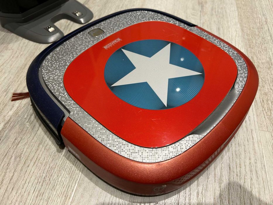 П рахосмукачка робот ECOVACS Robotics Deebot Slim Marvel Edition