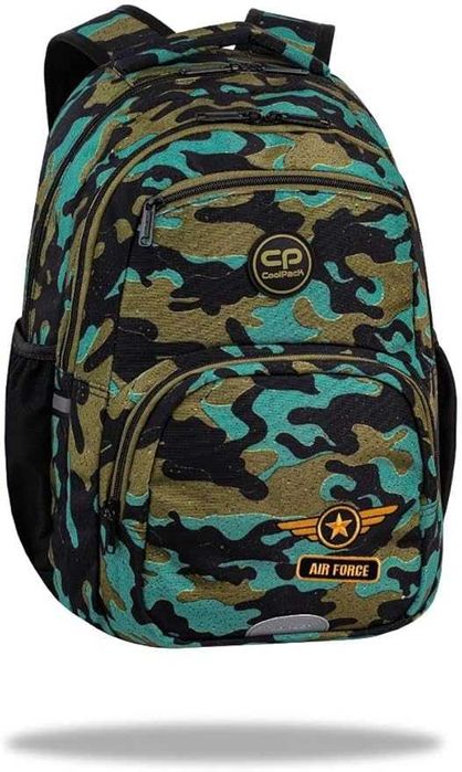 Ученическа раница Coolpack с динозаври камуфлажна - 2 модела