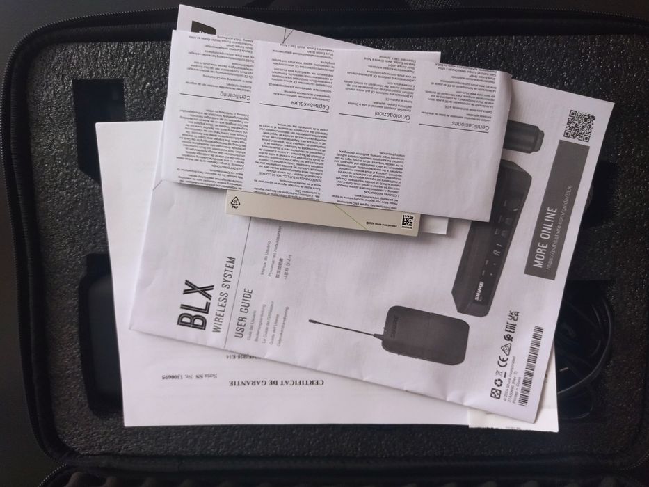 Microfon Shure  BLX in garanție