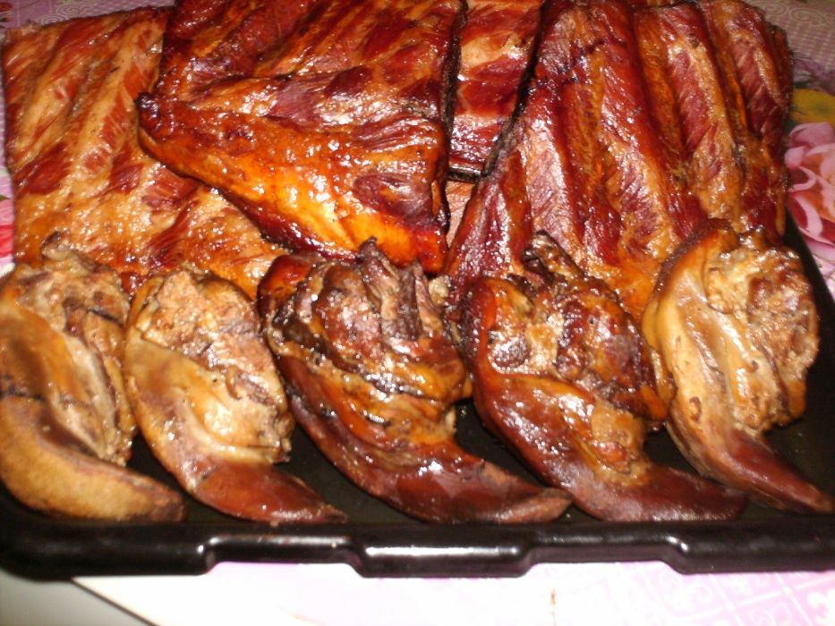 домашние колбаски и копчености