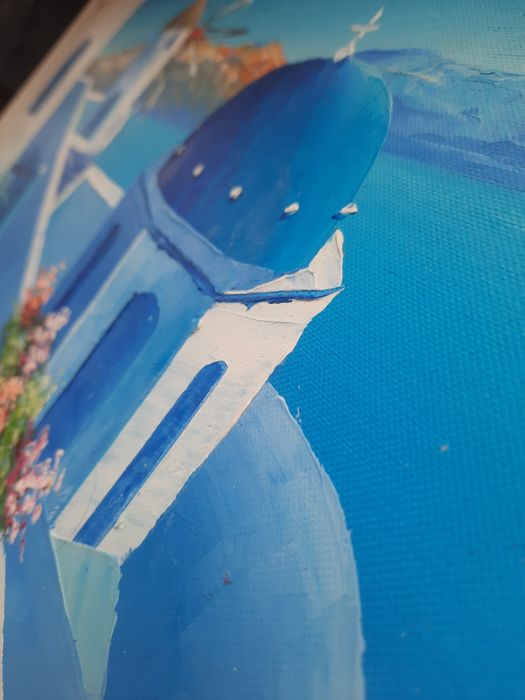 Tablou cu peisaj Santorini GRECIA