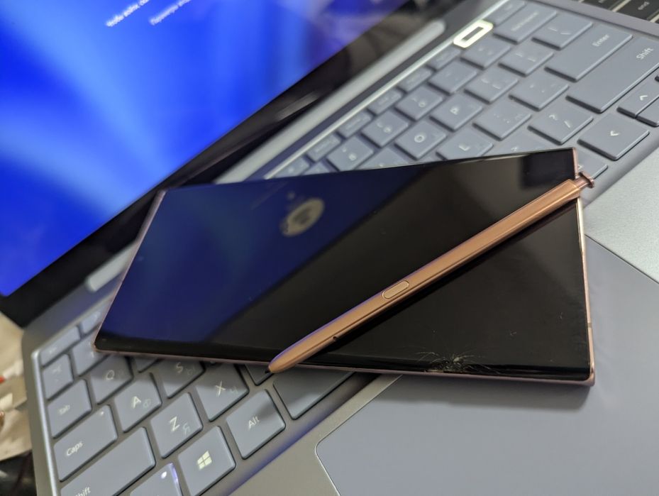 Samsung Galaxy Note 20 Ultra — На запчасти (Плата/Камеры/Корпус)