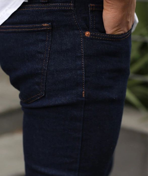 Мъжки тъмно сини дънки