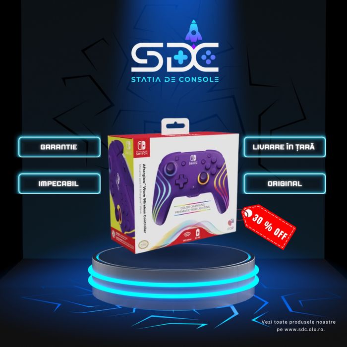 SIGILAT Controller Wireless NINTENDO Switch Afterglow Wave (Joystick)