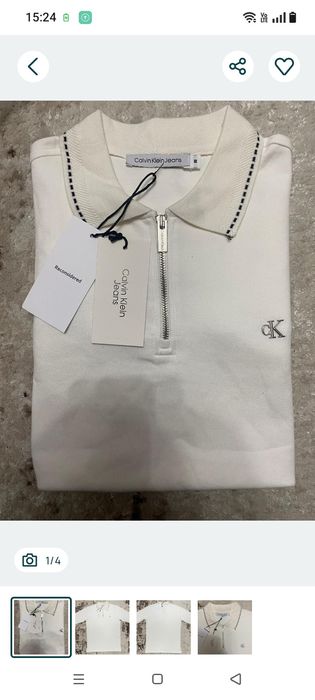 Vând bluza nouă de bărbați Calvin Klein