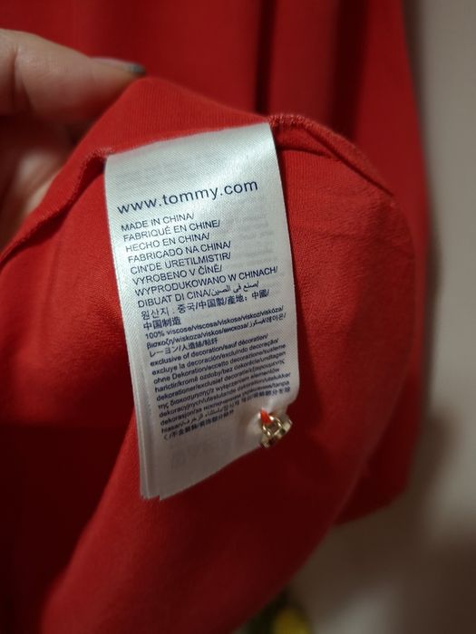 Tommy Hilfiger -Копче+ плочка Бранд