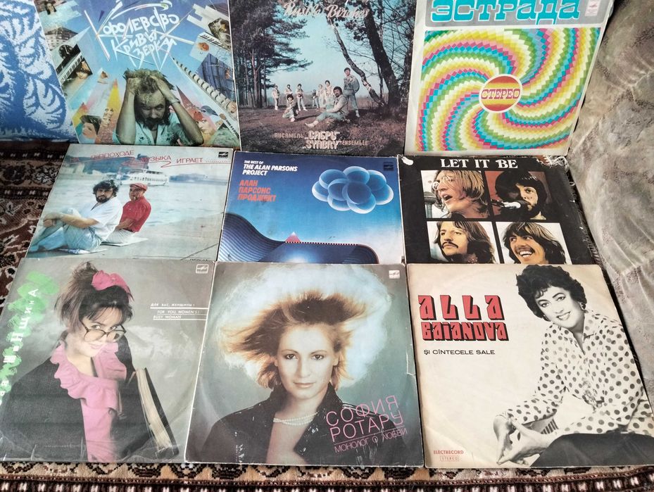 Виниловые пластинки для декора