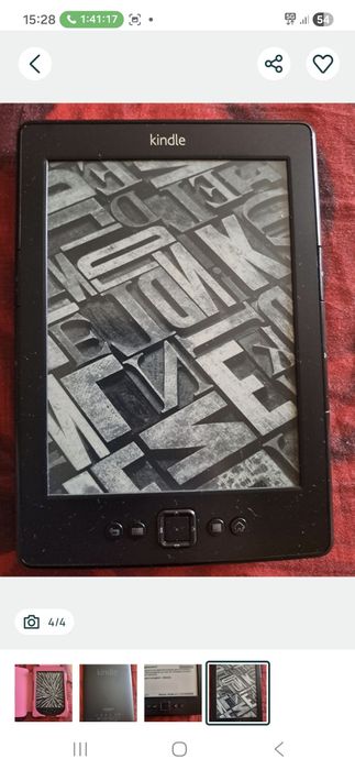 Vand carte electromica kindle 4