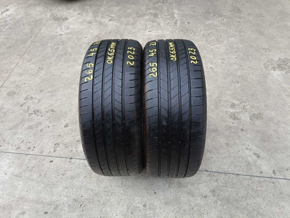 Doua anvelope de vara 265 45 21 goodyear asymmetric 3 dot 2023