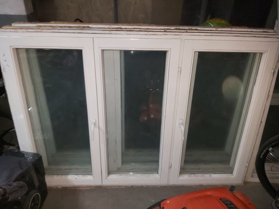 Geam termopan din lemn masiv stratificat 5buc geam baie