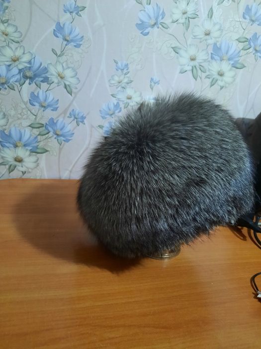 Шапка чернобурка