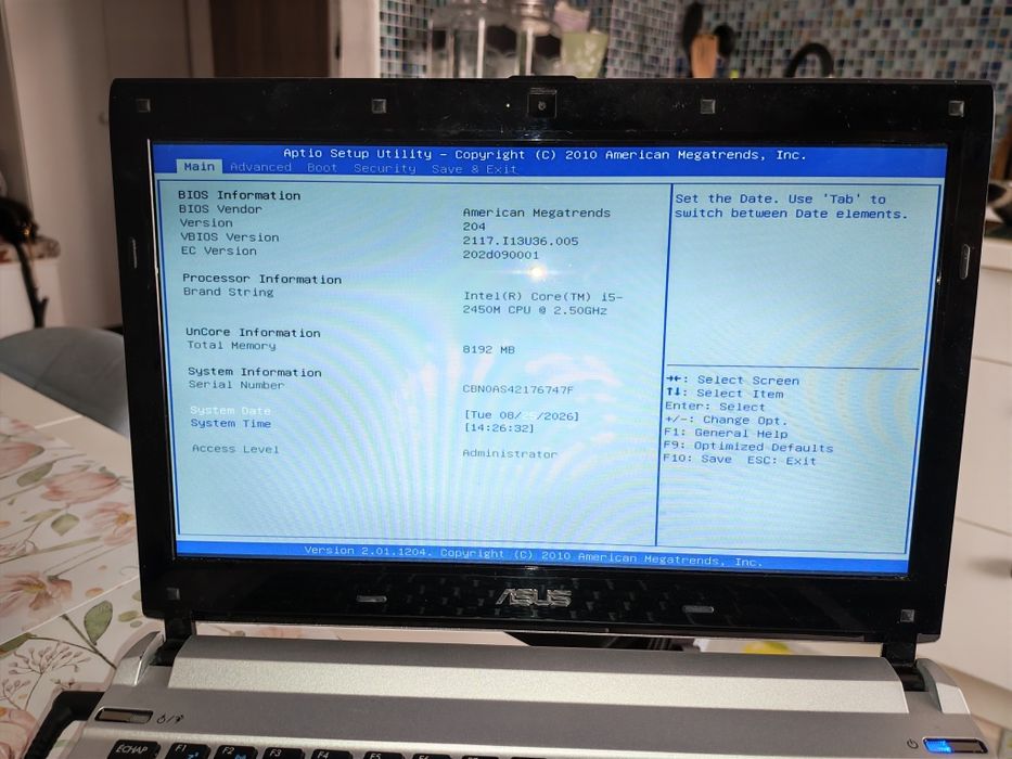 Vând laptop Asus i5