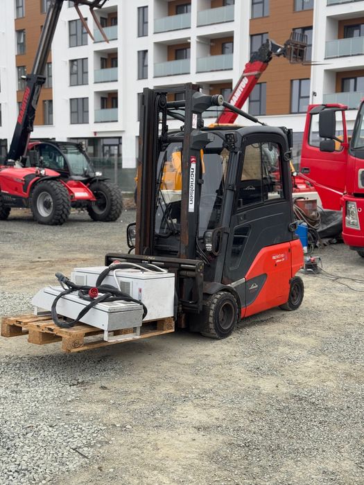 Stivuitor electric cu 2 incarcatoare Linde E20 EVO lithium an 2020