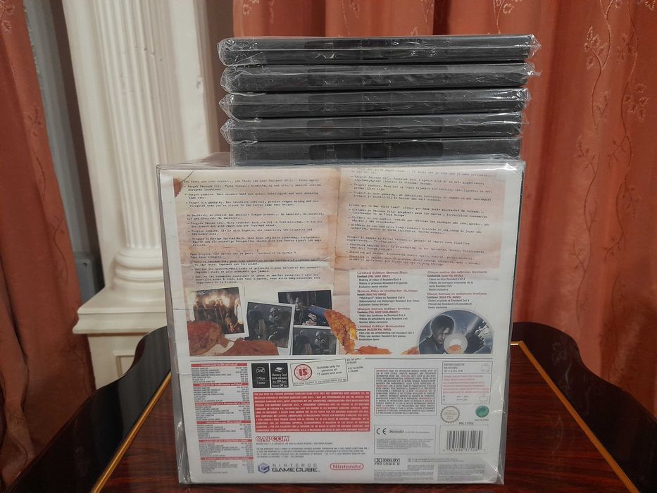 Nintendo gamecube resident evil 4 limited edition