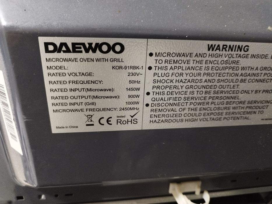 Piese cupoare cu microunde.