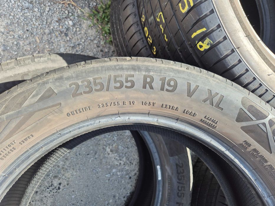 2 Anvelope de VARA - 235/55/19 105V XL - Continental Eco Contact 6 - Stare F BUNA - DOT 2019 !