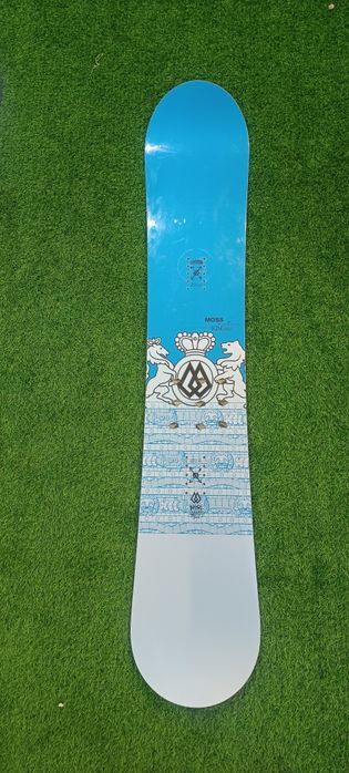 Сноуборд Moss 151см , Быстросъёмные крепления.