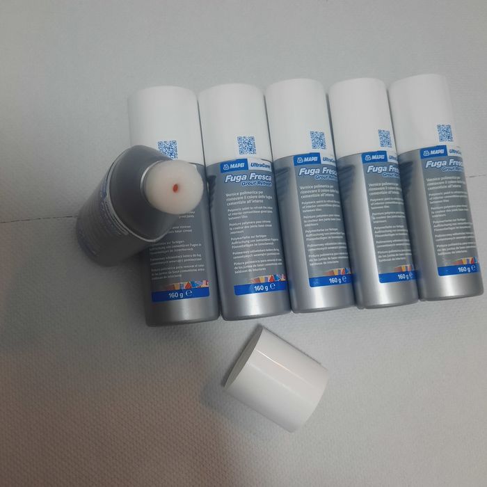 Vopsea rosturi, gresie și faianta - Mapei Fuga Fresca, Medium Grey - 6 buc