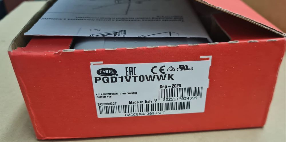 Carel PGD1VT0WWK Panou de control VTS