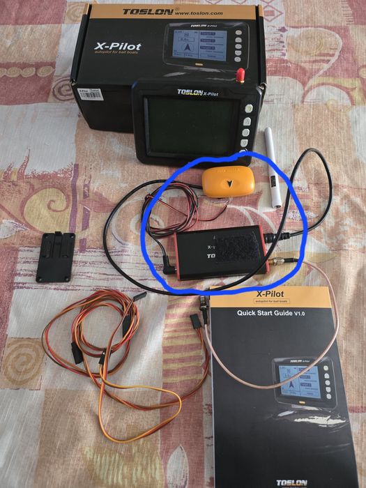 X-Pilot Toslon,   JPS и Autopilot Toslon  за лодка за захранка