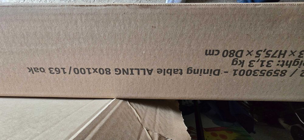 Сгъваема кухненска маса чисто нова