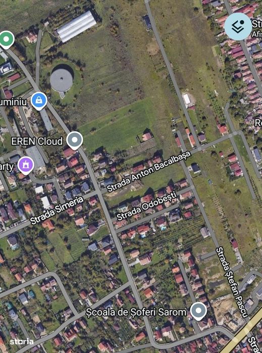 Teren intravilan in zona străzii Odobesti