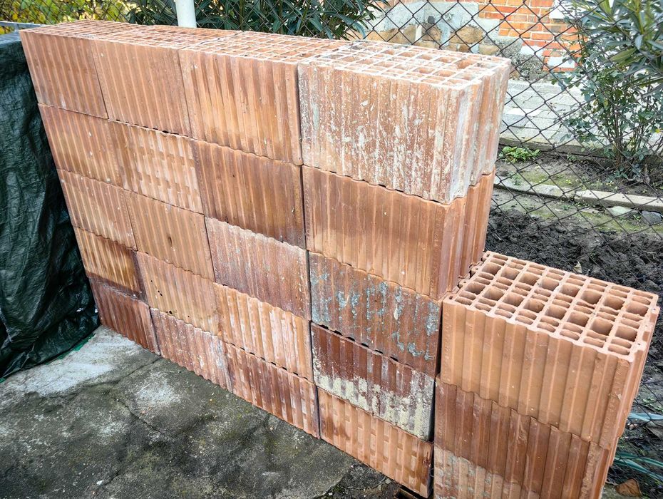 Тухли Porotherm 25 Light Plus 375х250х238мм Керамичен Блок Винербергер