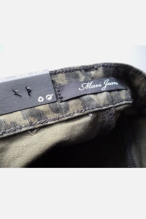 Mavi Lucy Jeans Green Leopard