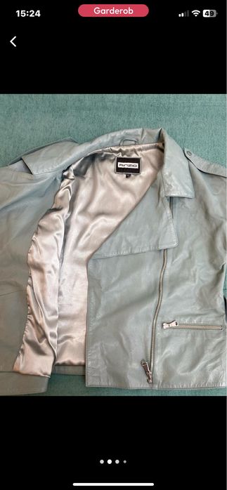 Продам куртку кожаную