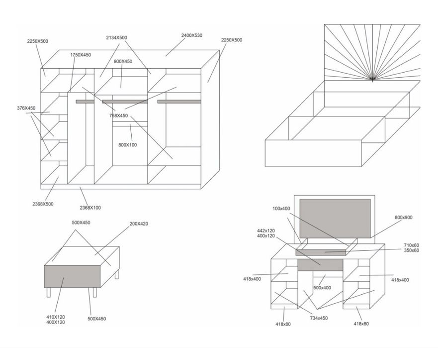 спальный гарнитур сатылады