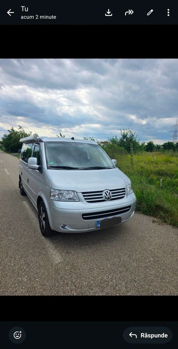 Volkswagen California VW T5 California 2.5 TDI 180 CP | 2009 | 280.000 km | Stare excepționa