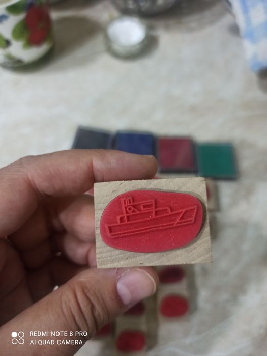 Штампики для рисунка на ткани