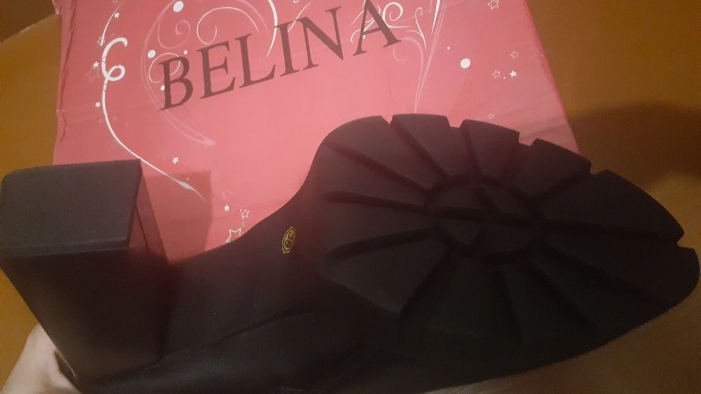 Полусапожки меховые тёплые от фирмы Beĺina