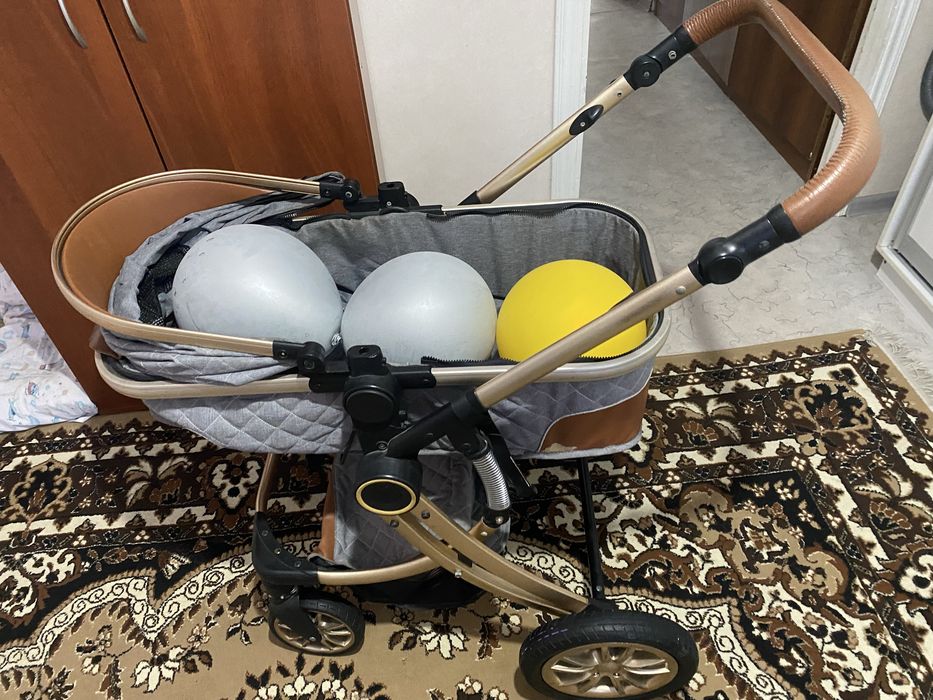 Продам бу коляску в отличном состояние