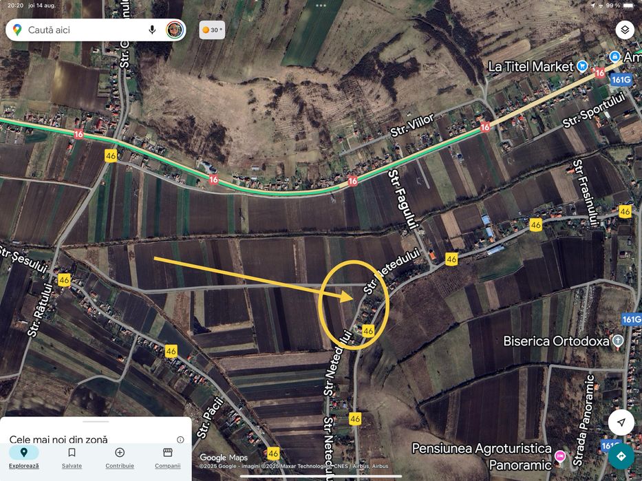 Teren pentru cabana Caianu